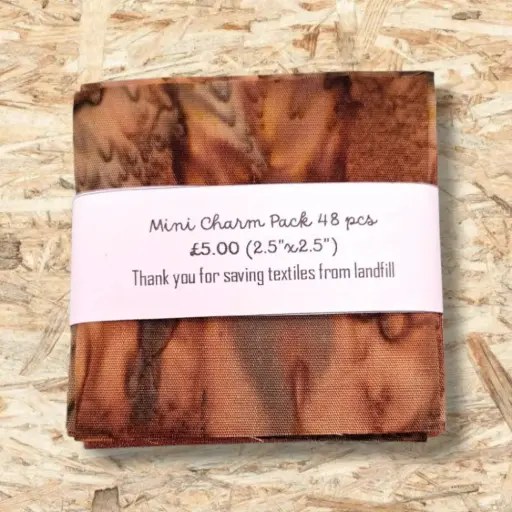 Muted Toned Mini Charm Pack (48 pcs)
