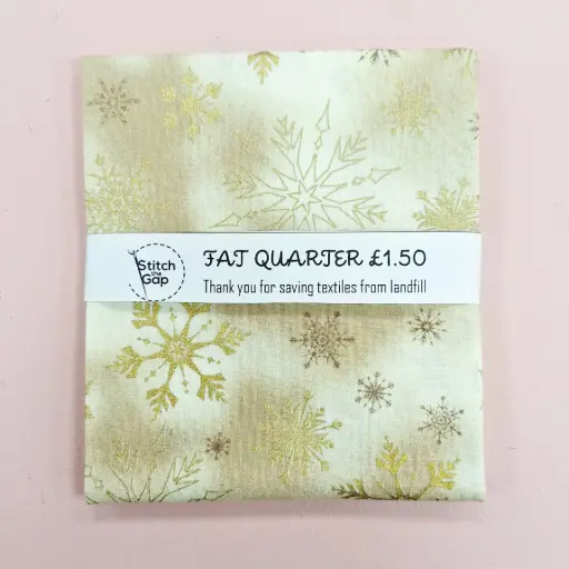 Christmas Snowflakes Fat Quarter