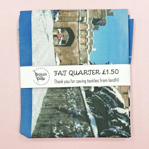 Festive Winter Scene Fat Quarter